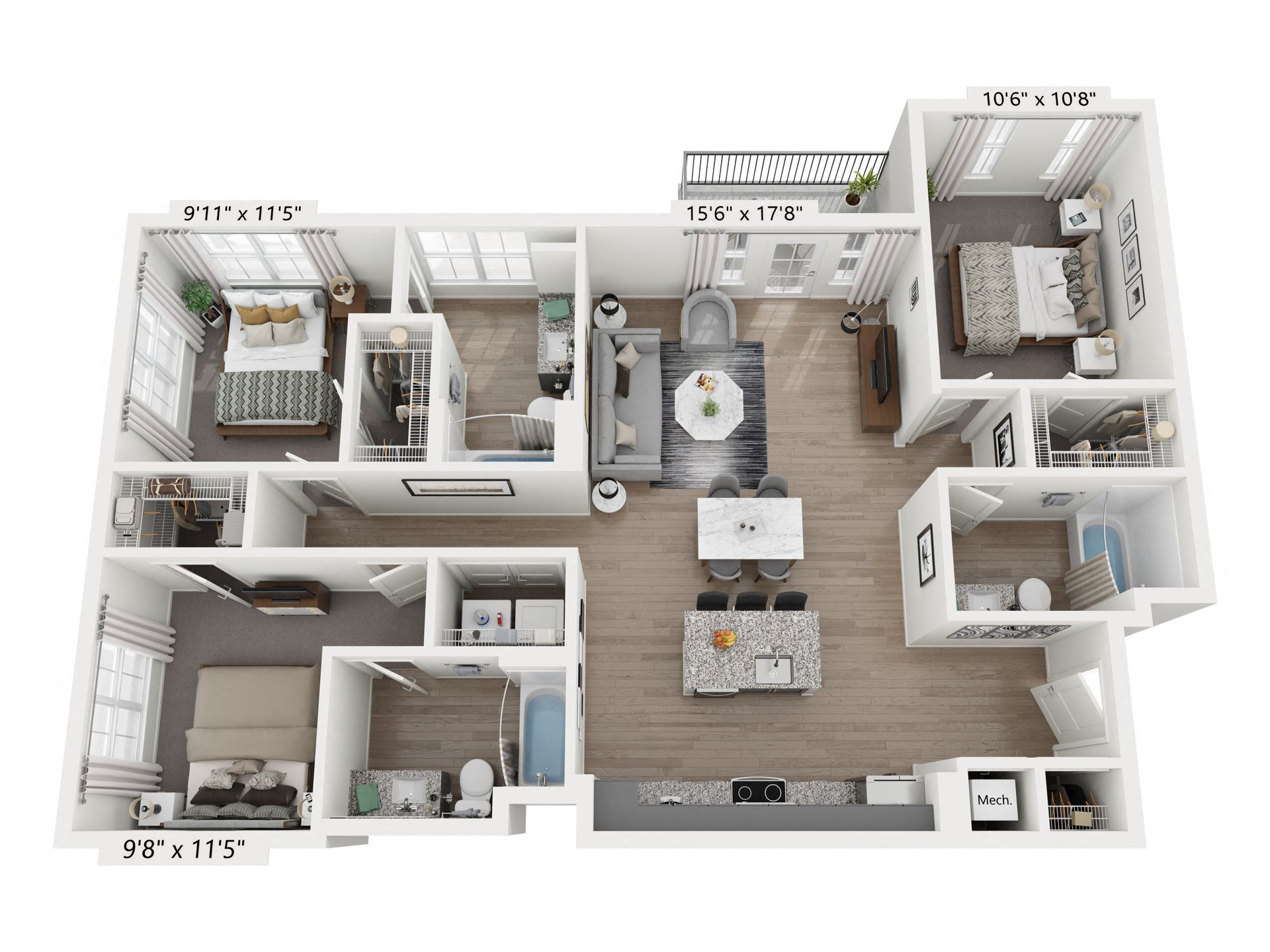 Jade (3.20 A) floor plan